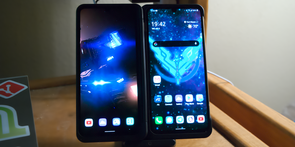Amazon.com: LG V60 Dual Screen Phone Case Black : Cell